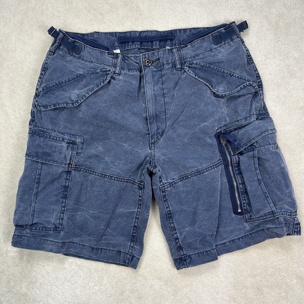 Polo Ralph Lauren Cargo Shorts Men's 33 Military Surplus Utility Ripstop